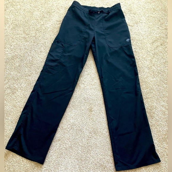 FIGS XS Purple Label Black Medical Tech Drawstring Pants Style #9121 - Picture 1 of 7